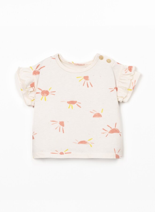 Play Up - Sun printed t-shirt Bio resin