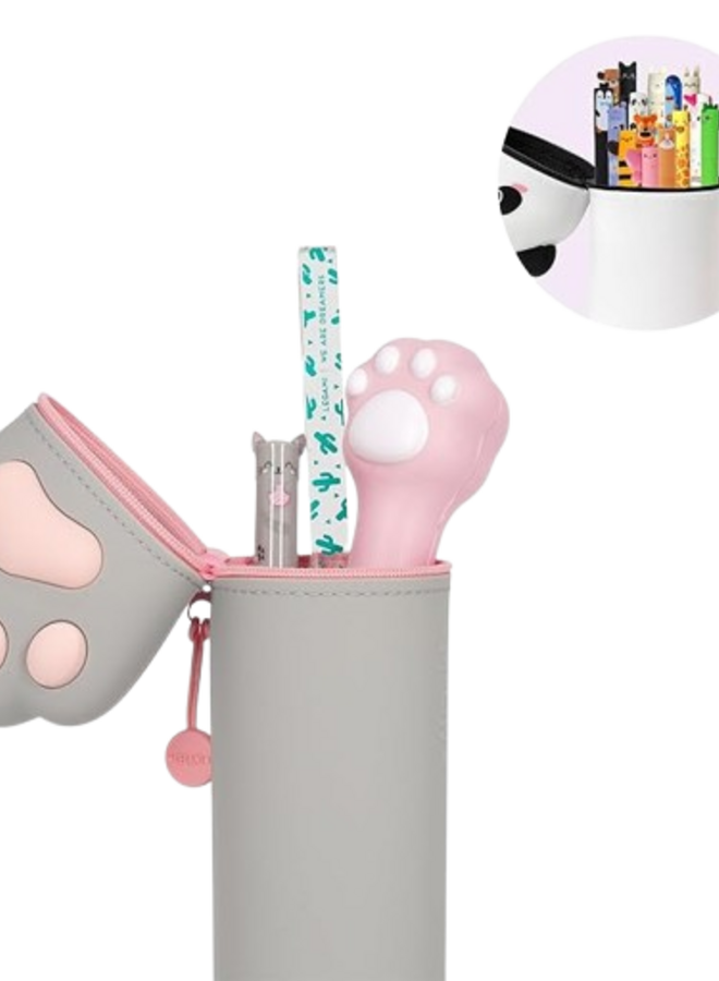 Legami - Silicone pencil case Kawaii Kitty paw