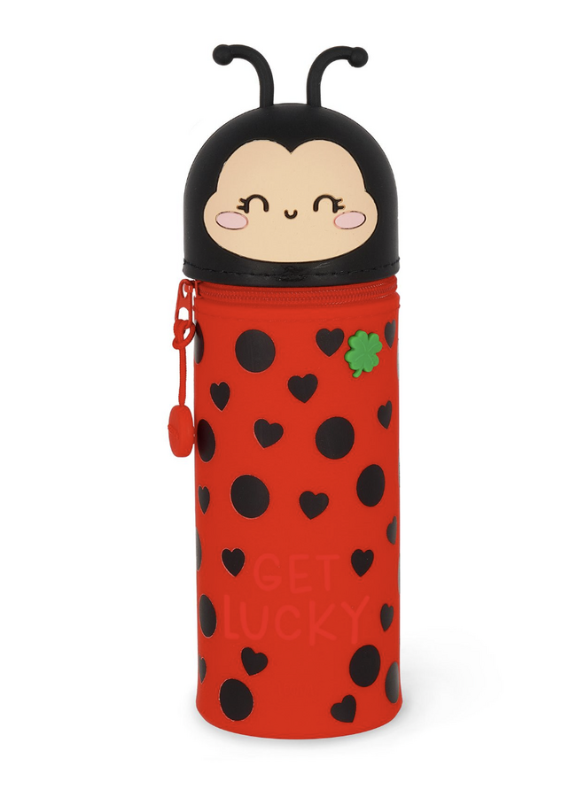Legami - Silicone pencil case Kawaii Ladybug Limited