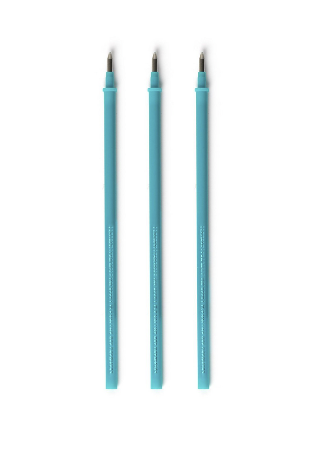 Legami - Erasable pen refill Turquoise ink