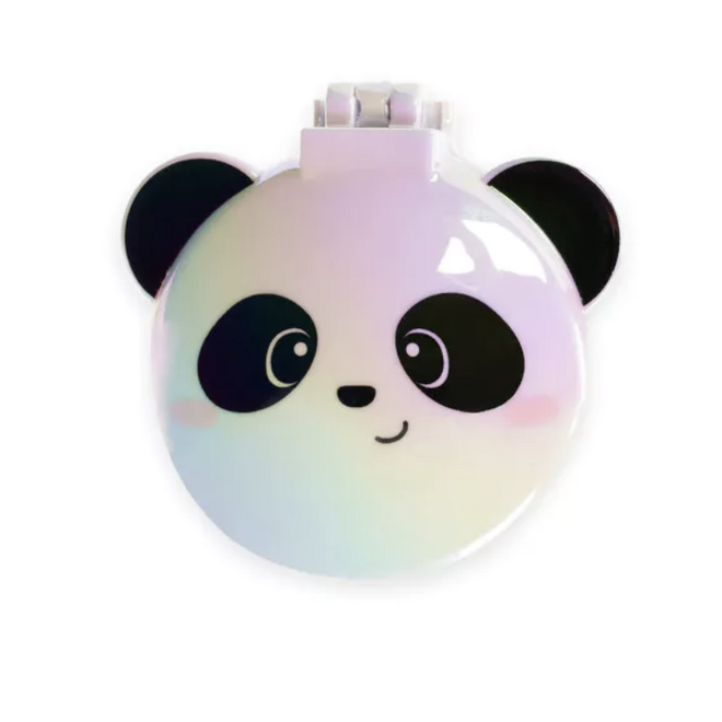Legami - Hairbrush with mirror - Hair kit Panda