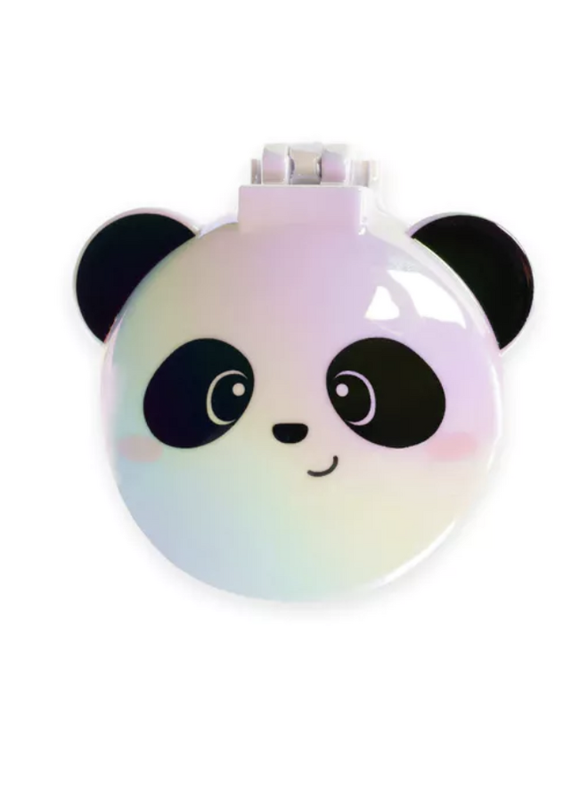 Legami - Hairbrush with mirror - Hair kit Panda
