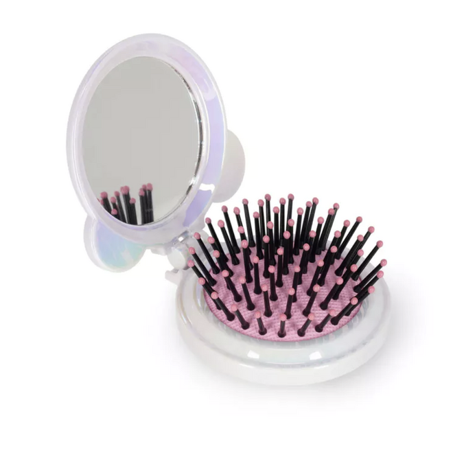 Legami - Hairbrush with mirror - Hair kit Panda