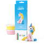 Hey Clay - Air dry clay Rainbow unicorn Lighty (3 cans)