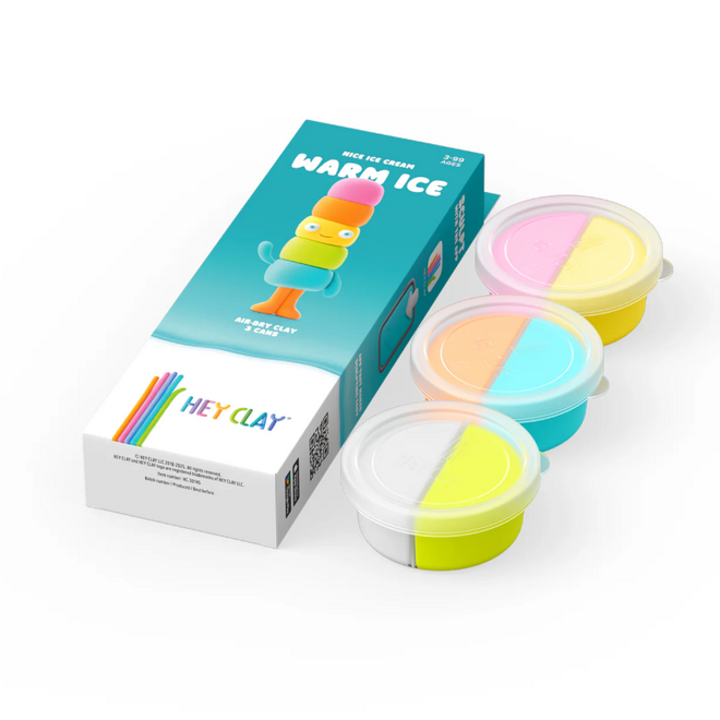 Hey Clay - Air dry clay Warm Ice (3 cans)