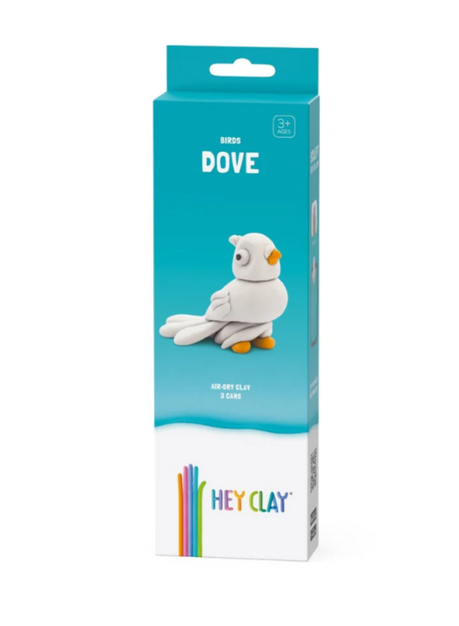 Hey Clay - Air dry clay Dove (3 cans)