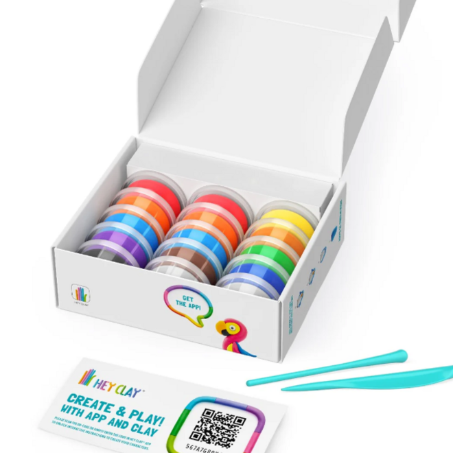 Hey Clay - Air dry clay -  Birds (15 cans)