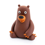 Hey Clay - Air dry clay Forest animals bear (3 cans)