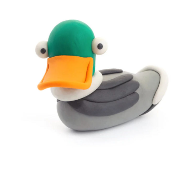 Hey Clay - Air dry clay Farm birds  (15 cans)