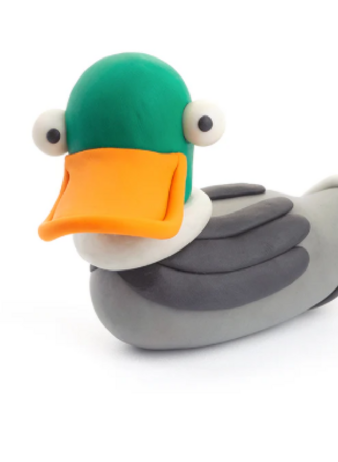 Hey Clay - Air dry clay Farm birds  (15 cans)