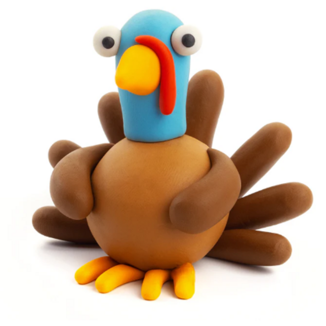 Hey Clay - Air dry clay Farm birds  (15 cans)