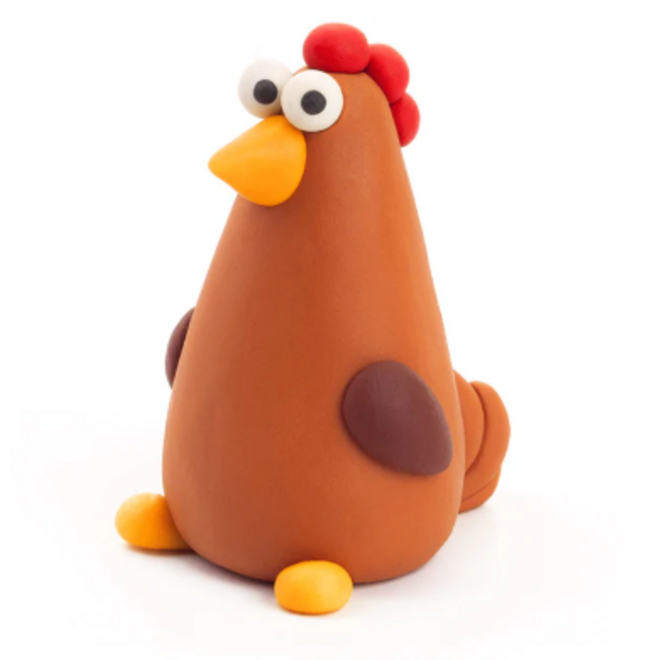 Hey Clay - Air dry clay Farm birds  (15 cans)
