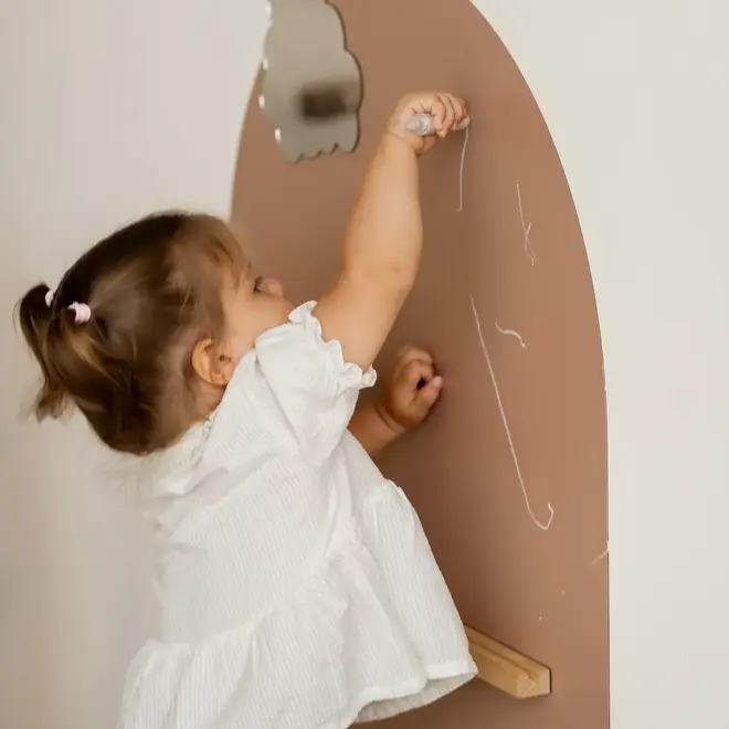 Tix & Mix - Magnetic wall decal Brown sugar