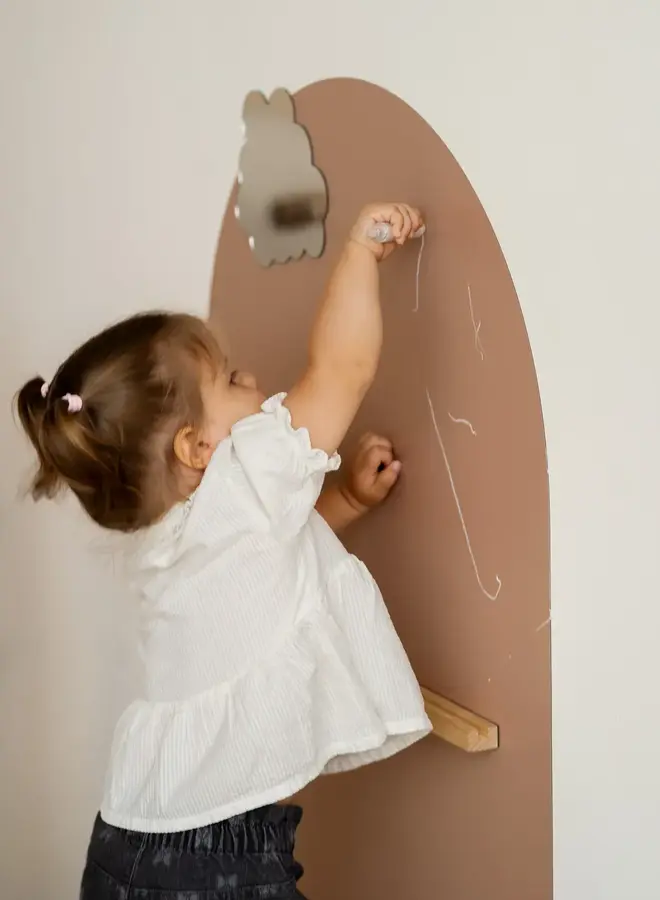 Tix & Mix - Magnetic wall decal Brown sugar