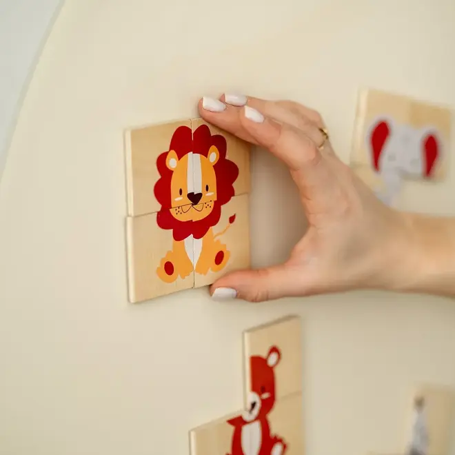 Tix & Mix - Magnetic playset animals