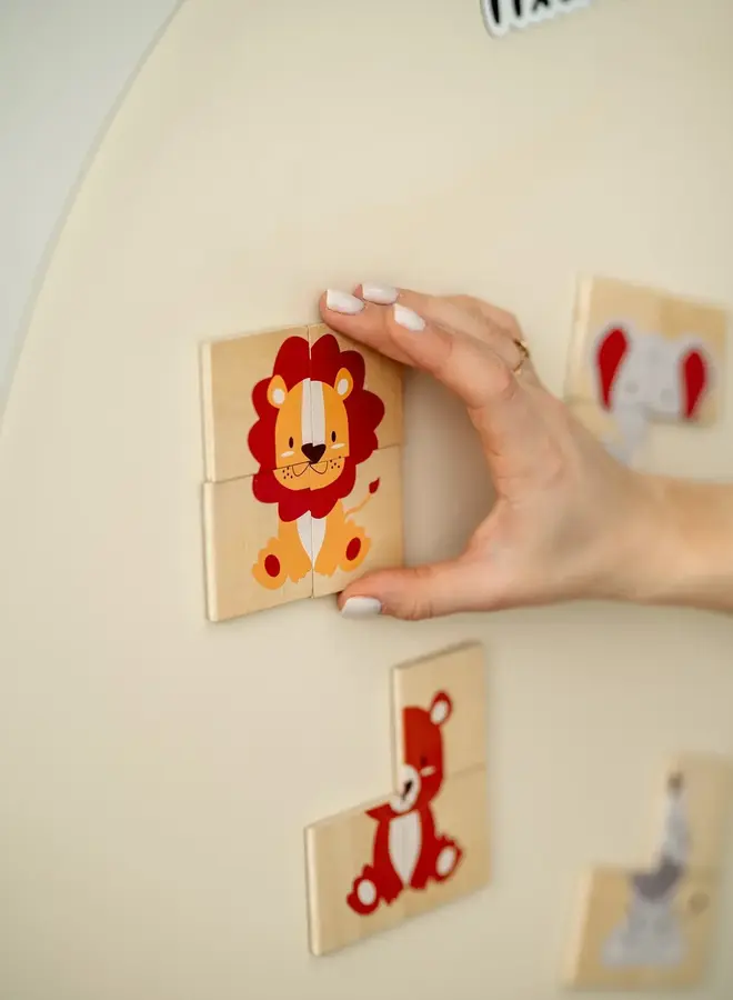 Tix & Mix - Magnetic playset animals