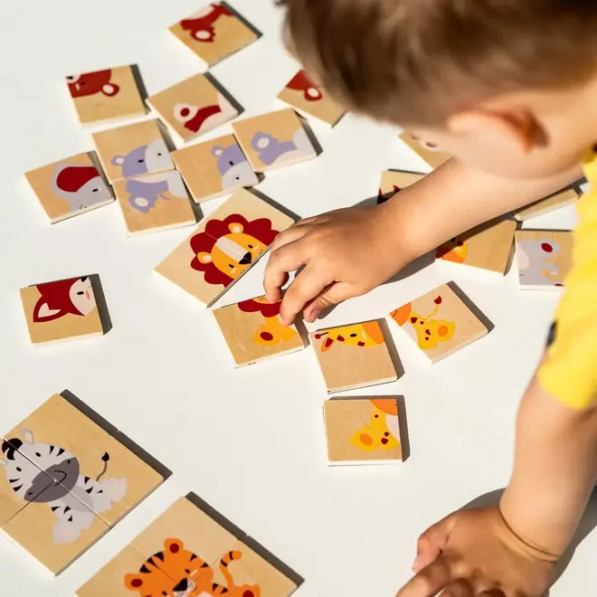 Tix & Mix - Magnetic playset animals