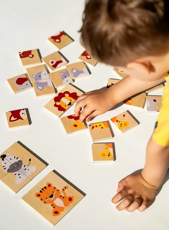 Tix & Mix - Magnetic playset animals