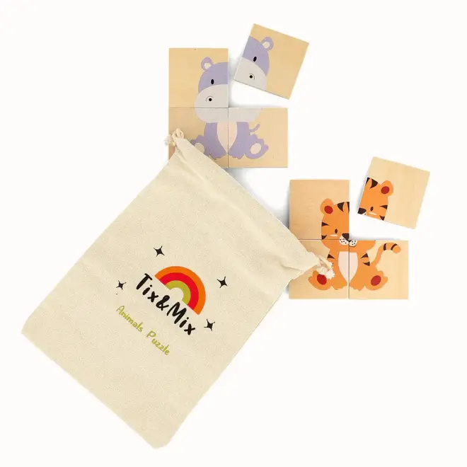 Tix & Mix - Magnetic playset animals