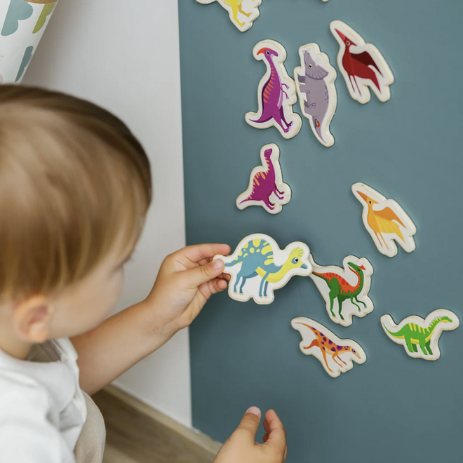 Tix & Mix - Magnetic playset dinosaurs