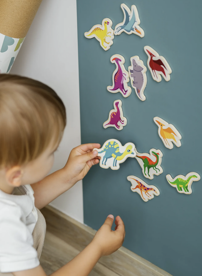 Tix & Mix - Magnetic playset dinosaurs