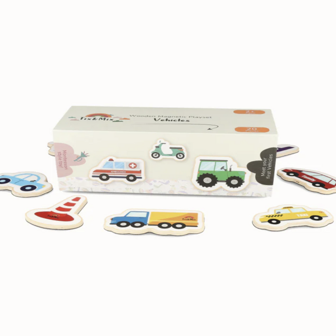 Tix & Mix - Magnetic playset vehicles