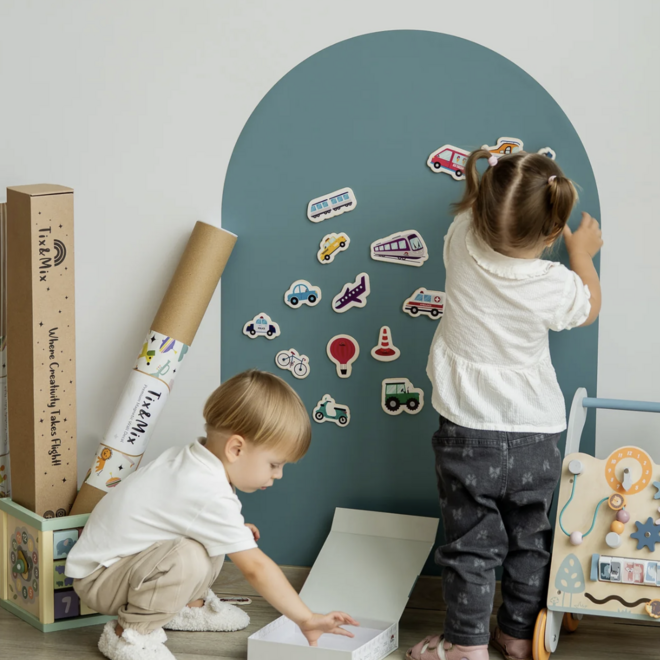 Tix & Mix - Magnetic playset vehicles