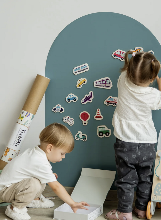 Tix & Mix - Magnetic playset vehicles