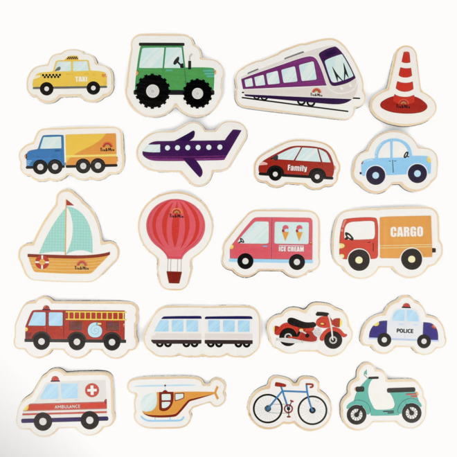 Tix & Mix - Magnetic playset vehicles