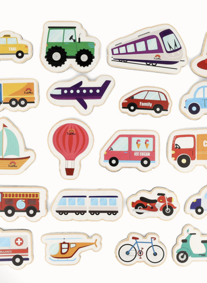 Tix & Mix - Magnetic playset vehicles