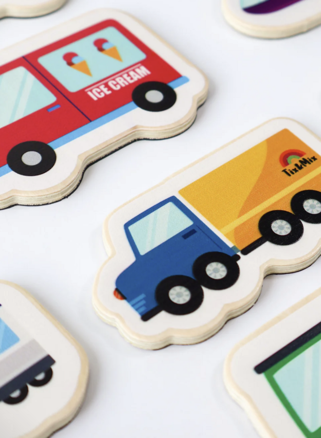 Tix & Mix - Magnetic playset vehicles