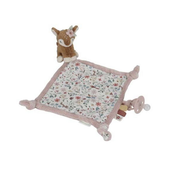 Little Dutch - Knuffeldoekje print Hert - Roze - Fairy Garden