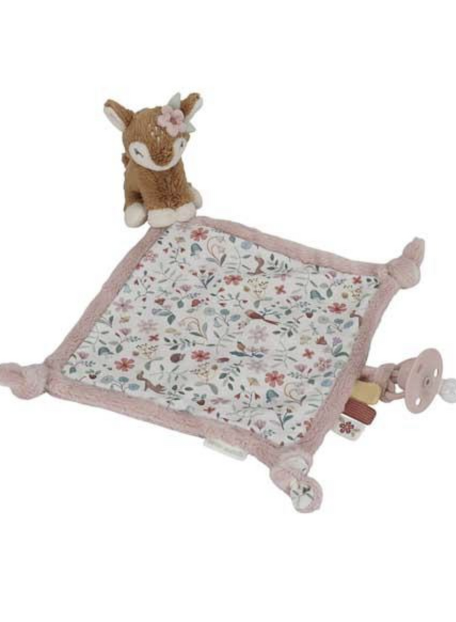 Little Dutch - Knuffeldoekje print Hert - Roze - Fairy Garden