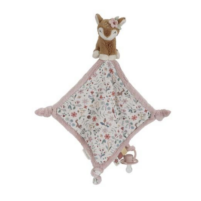 Little Dutch - Knuffeldoekje print Hert - Roze - Fairy Garden