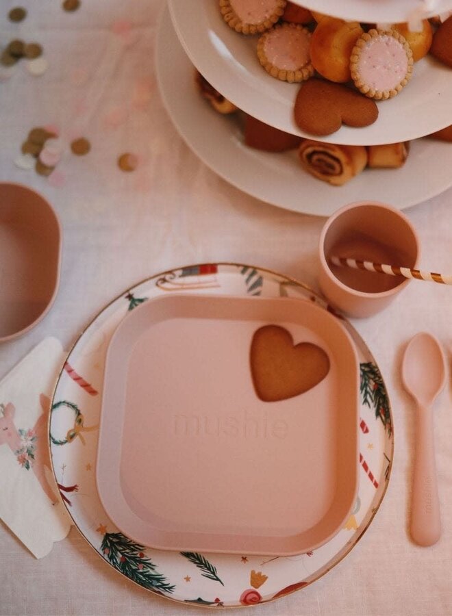 Mushie - Fork and spoon Blush