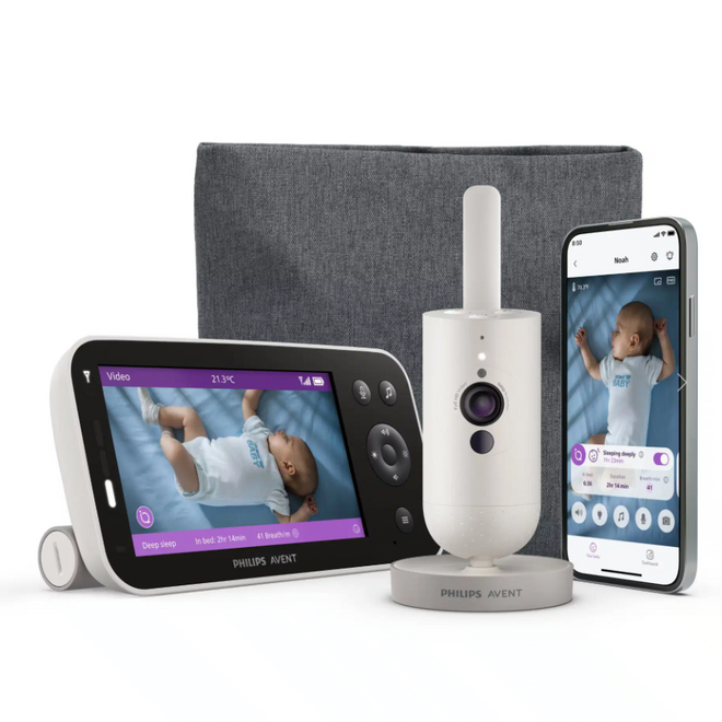 Philips Avent - Premium Connected babyfoon Wifi + Iqsense (HQ Battery)