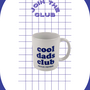 Join The Club - Mug 'Cool dads club' blue