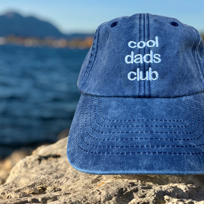 Join The Club - Cap 'Cool dads club' blue jeans