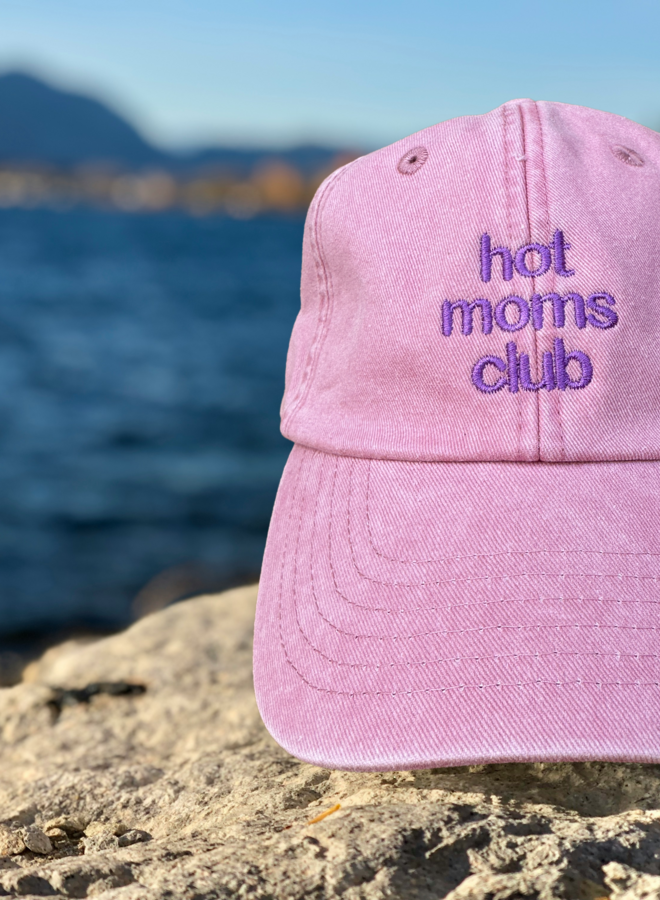 Join The Club - Cap 'Hot moms club' pink