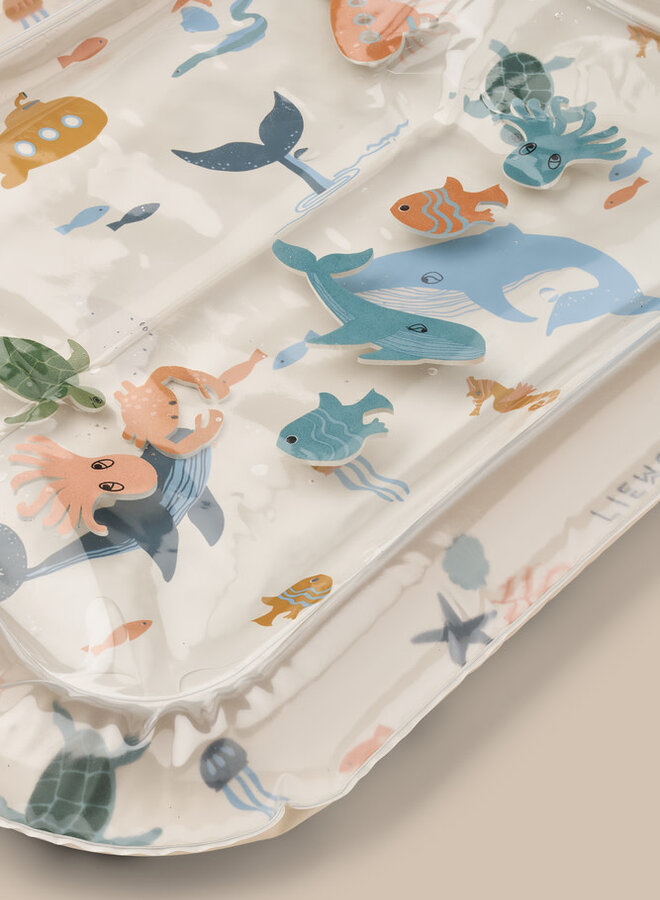 Liewood - Elin Inflatable Activity Mat Sea creature / Sandy