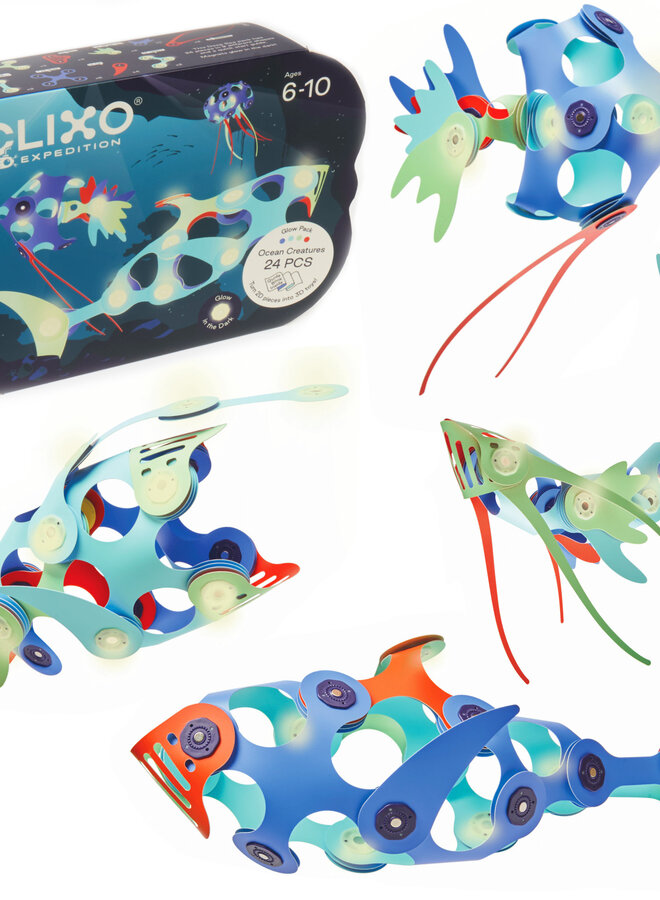 Clixo - Ocean Creatures - Adventure Pack