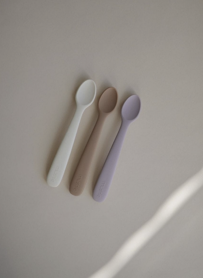 Mushie - Baby spoon - Ivory