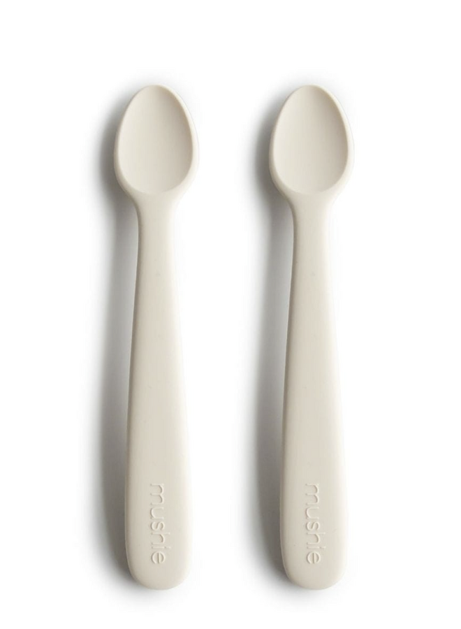 Mushie - Baby spoon - Ivory