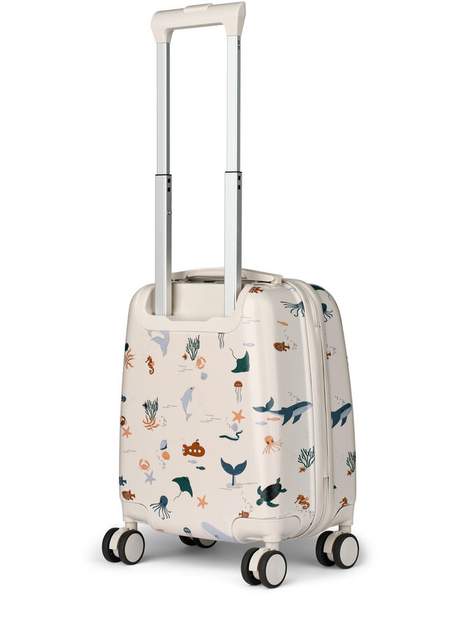 Liewood - Norelle Hardcase Suitcase Sea creature
