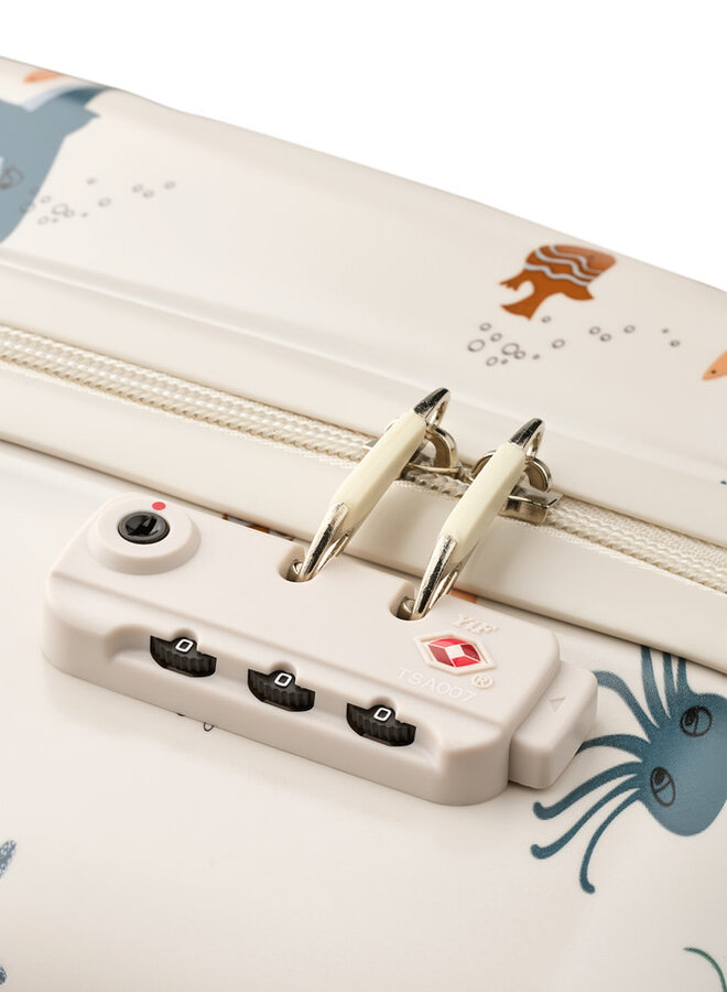 Liewood - Norelle Hardcase Suitcase Sea creature