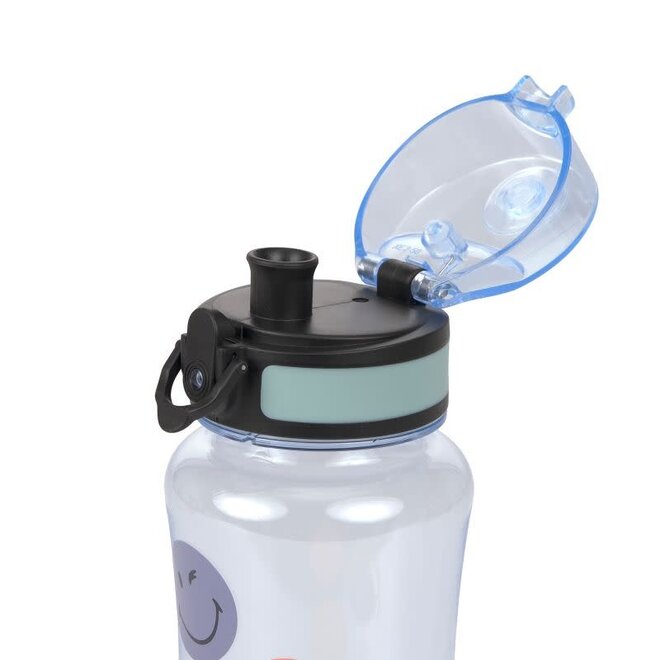 Lässig - Drinking Bottle Smiley World blue