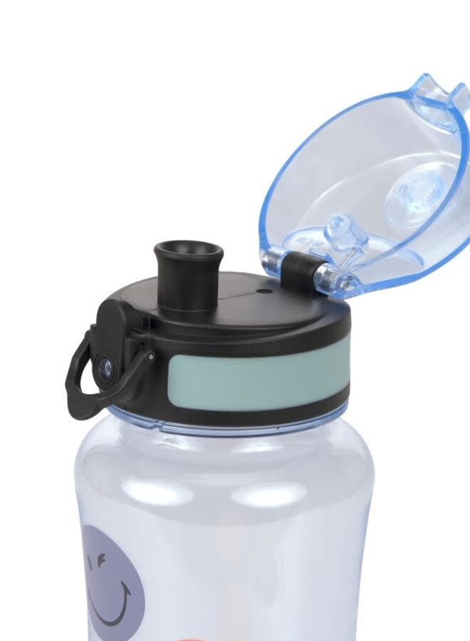 Lässig - Drinking Bottle Smiley World blue