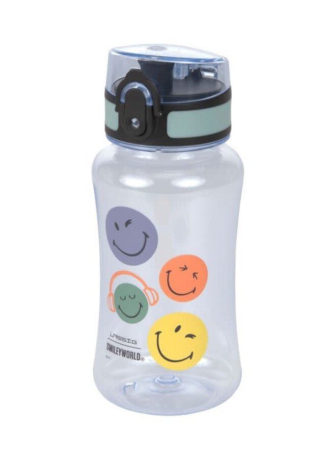 Lässig - Drinking Bottle Smiley World blue