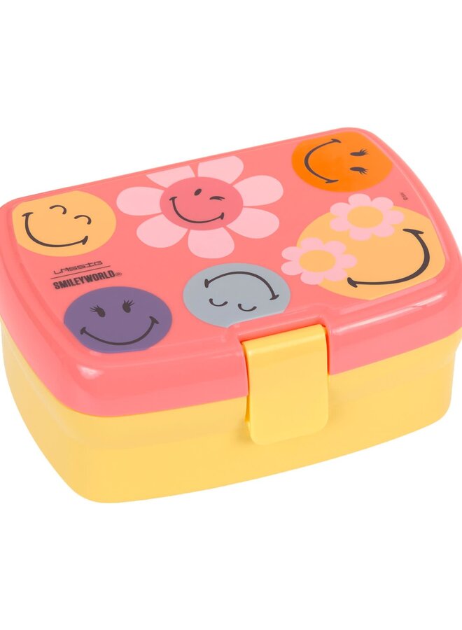 Lässig Lunchbox Smiley World dusty rose