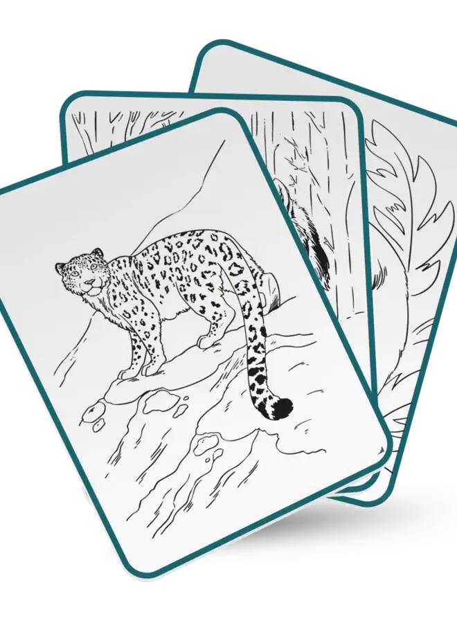 KIDYDRAW PAD Verlichte tekentafel Animals